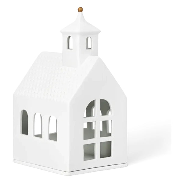 Räder Lichthaus Kapelle Groß Porzellan Weiß groß