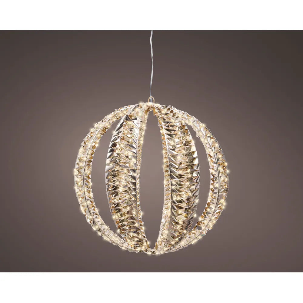 Gilde - Hängeleuchte (LED) Kugel Pendelleuchte modern für Wohnraum- und Essbereich