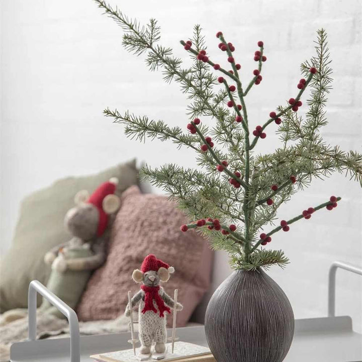 Gry &amp; Sif - Zweig Filz mit Beeren
