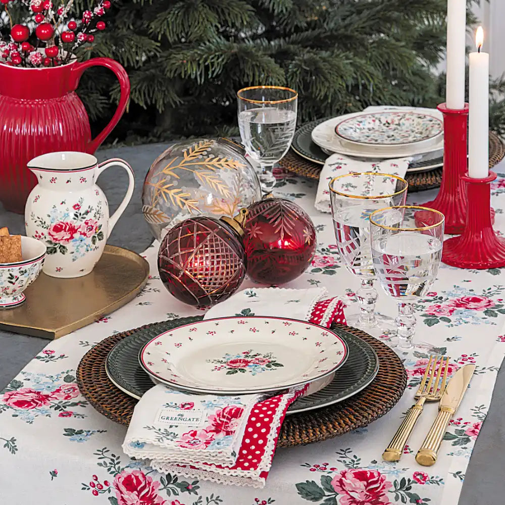 GreenGate - Gracy Tischläufer weiß