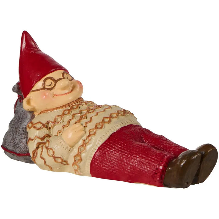 Ib Laursen - Wichtel Schlafender Weihnachtswichtel Rot Ribenisserne