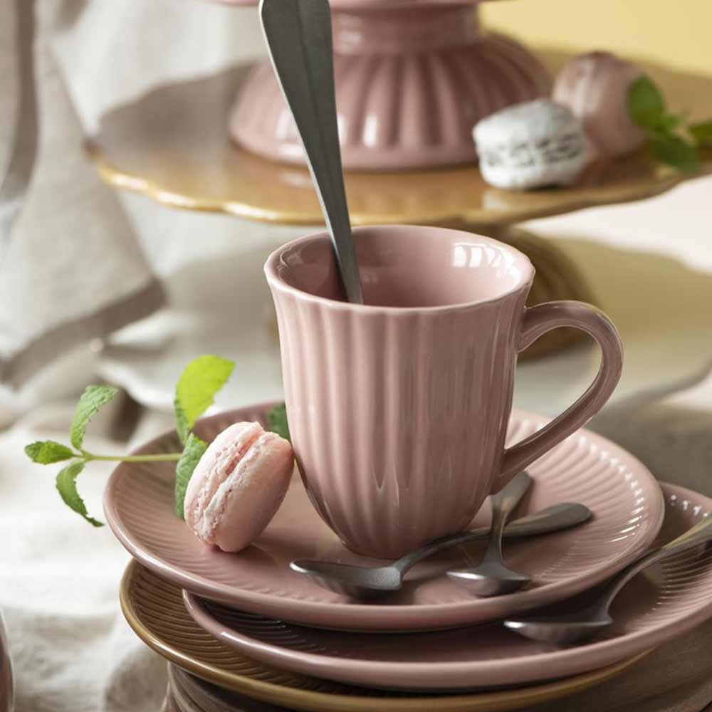 Ib Laursen - Tasse mit Rillen Mynte