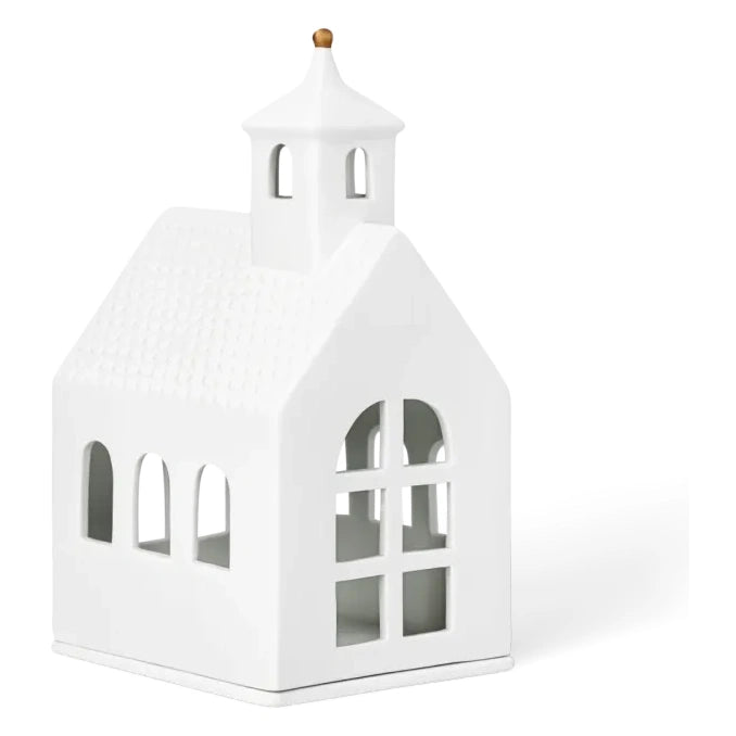 Räder Lichthaus Kapelle Groß Porzellan Weiß 22,4 cm
