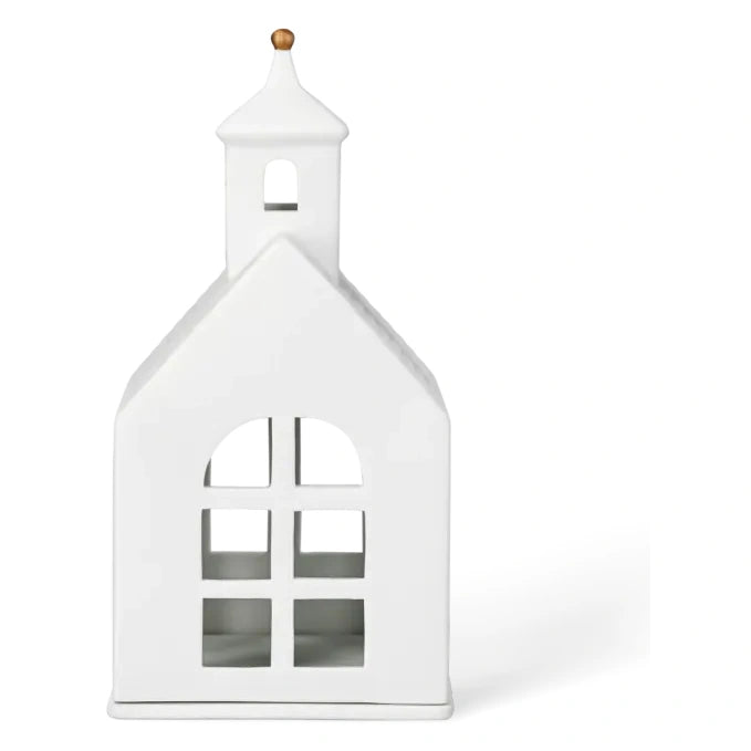 Räder Lichthaus Kapelle Groß Porzellan Weiß 22,4 cm