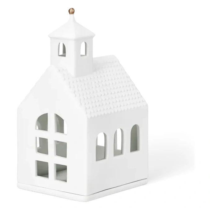 Räder Lichthaus Kapelle Porzellan Weiß 14,8 cm