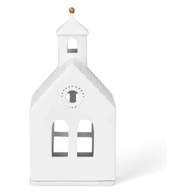 Räder Lichthaus Kapelle Porzellan Weiß 14,8 cm